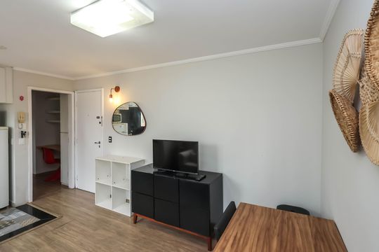 Sala de apartamento para alugar com 1 quarto, 48m² em Vila Mariana, São Paulo