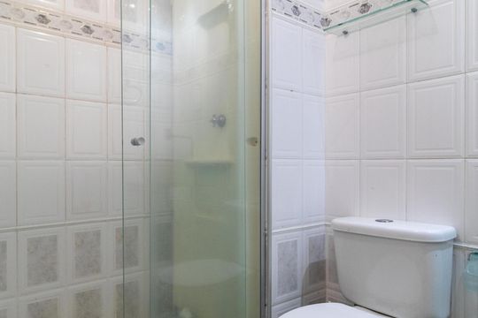 Banheiro de apartamento para alugar com 2 quartos, 50m² em Jardim Dom Vieira, Campinas