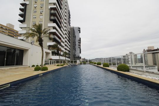 Área comum - Piscina de apartamento para alugar com 1 quarto, 52m² em Petrópolis, Porto Alegre