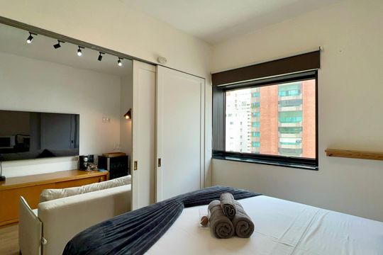 Suite de apartamento para alugar com 1 quarto, 30m² em Jardim Paulista, São Paulo