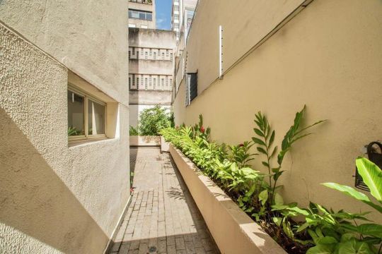 Área comum de apartamento para alugar com 1 quarto, 44m² em Vila Clementino, São Paulo