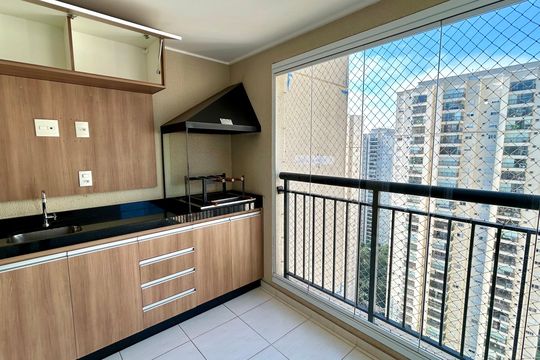 Varanda da Sala de apartamento para alugar com 2 quartos, 68m² em Jardim Flor da Montanha, Guarulhos