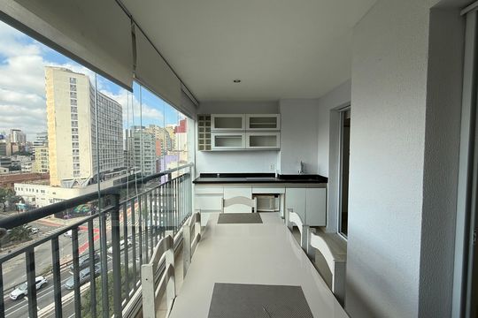 Varanda do Varando Studio Studio de kitnet/studio para alugar com 1 quarto, 35m² em Campos Elíseos, São Paulo