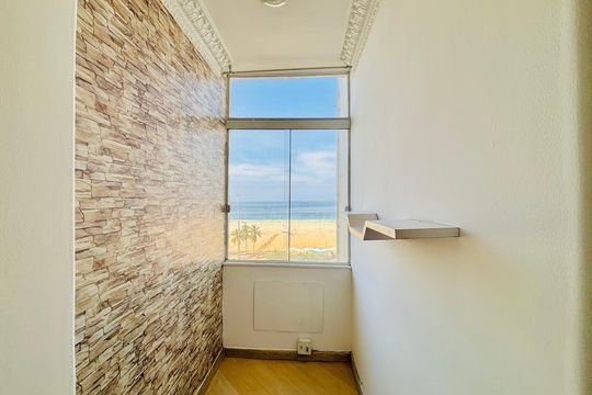Cozinha de apartamento para alugar com 2 quartos, 75m² em Leme, Rio de Janeiro