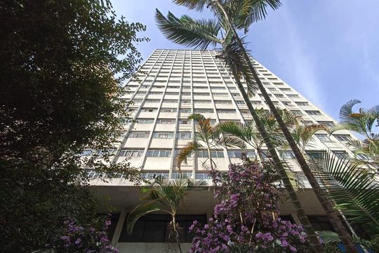 Fachada de kitnet/studio à venda com 1 quarto, 26m² em Bela Vista, São Paulo