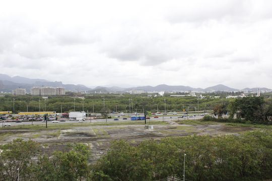 Vista da varanda da sala de apartamento para alugar com 1 quarto, 45m² em Barra da Tijuca, Rio de Janeiro