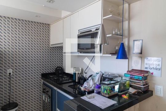 Cozinha de apartamento à venda com 2 quartos, 48m² em Jardim Amazonas, Campinas