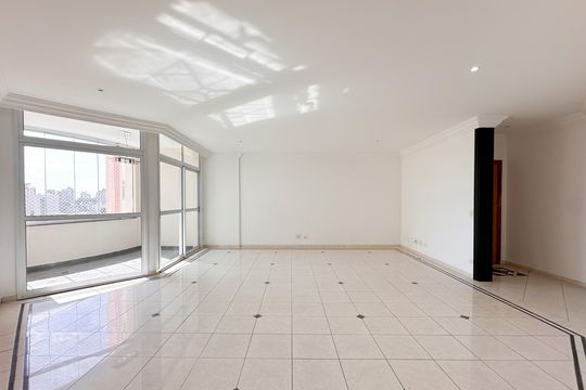 Sala de apartamento à venda com 4 quartos, 188m² em Chácara Inglesa, São Bernardo do Campo
