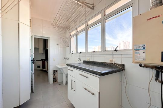 Área de Serviço de apartamento à venda com 4 quartos, 188m² em Chácara Inglesa, São Bernardo do Campo