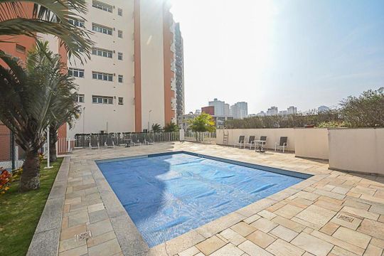 Área comum - Piscina de apartamento à venda com 4 quartos, 188m² em Chácara Inglesa, São Bernardo do Campo