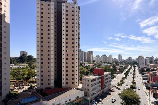Vista da Sacada de apartamento à venda com 4 quartos, 188m² em Chácara Inglesa, São Bernardo do Campo