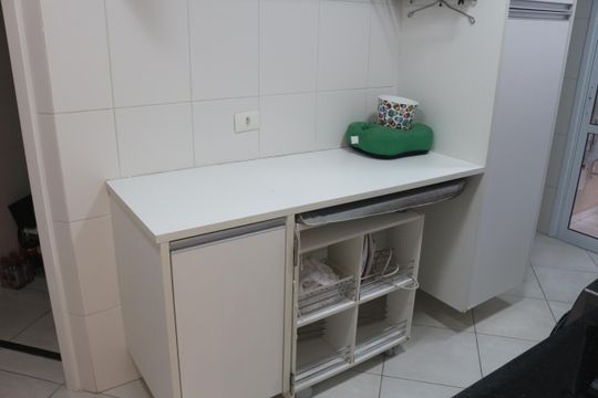 Área de Serviço de apartamento para alugar com 3 quartos, 242m² em Santo Antônio, São Caetano do Sul