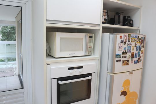 Cozinha de apartamento para alugar com 3 quartos, 242m² em Santo Antônio, São Caetano do Sul