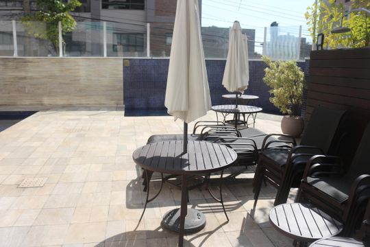 Área comum - Piscina de apartamento para alugar com 3 quartos, 242m² em Santo Antônio, São Caetano do Sul