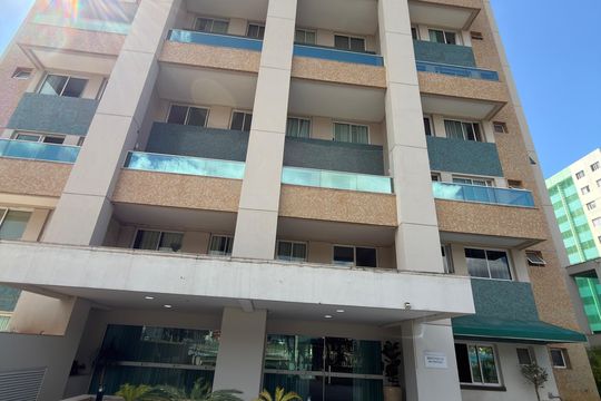 Fachada  de apartamento para alugar com 1 quarto, 33m² em Sul (águas Claras), Brasília