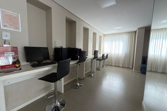 Área comum de apartamento para alugar com 1 quarto, 33m² em Sul (águas Claras), Brasília