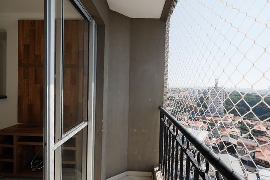 Varanda de apartamento à venda com 2 quartos, 58m² em Parque Novo Mundo, São Paulo