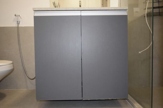 Banheiro de apartamento para alugar com 2 quartos, 100m² em Cerqueira César, São Paulo