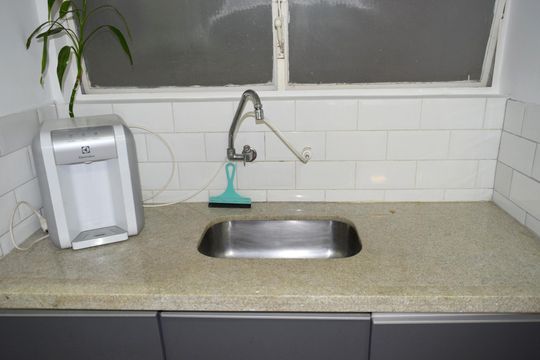 Cozinha de apartamento para alugar com 2 quartos, 100m² em Cerqueira César, São Paulo