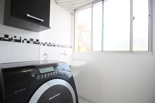 Área de Serviço de apartamento para alugar com 2 quartos, 63m² em Paraíso do Morumbi, São Paulo
