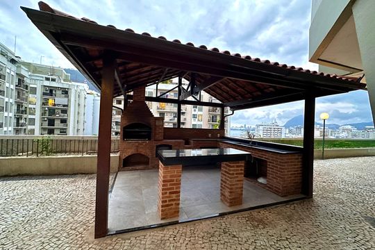 Área comum de apartamento para alugar com 2 quartos, 110m² em Jardim Botânico, Rio de Janeiro
