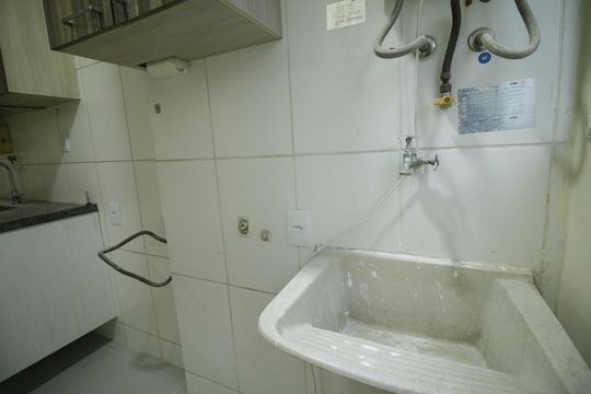 Área de Serviço de apartamento à venda com 2 quartos, 60m² em Taquara, Rio de Janeiro