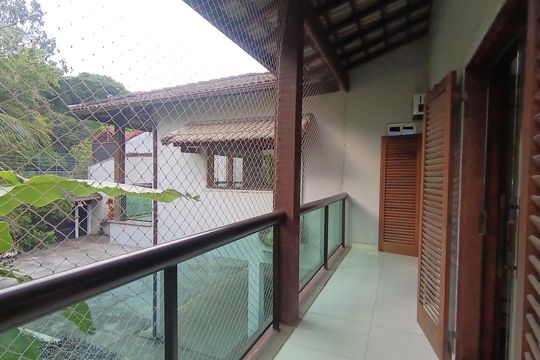 Varanda Suíte 3 de casa de condomínio para alugar com 3 quartos, 760m² em Freguesia (jacarepaguá), Rio de Janeiro
