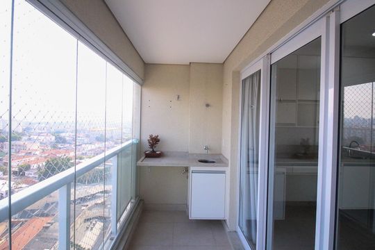Varanda do Studio de kitnet/studio à venda com 1 quarto, 34m² em Vila Prudente, São Paulo