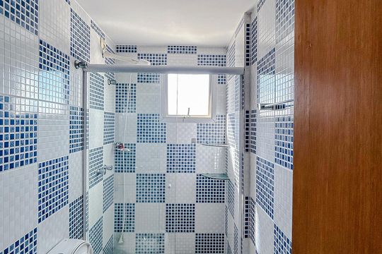 Banheiro de apartamento para alugar com 3 quartos, 78m² em Chácara Santo Antônio (zona Leste), São Paulo