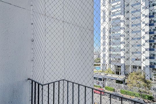 Varanda de apartamento à venda com 3 quartos, 78m² em Chácara Santo Antônio (zona Leste), São Paulo