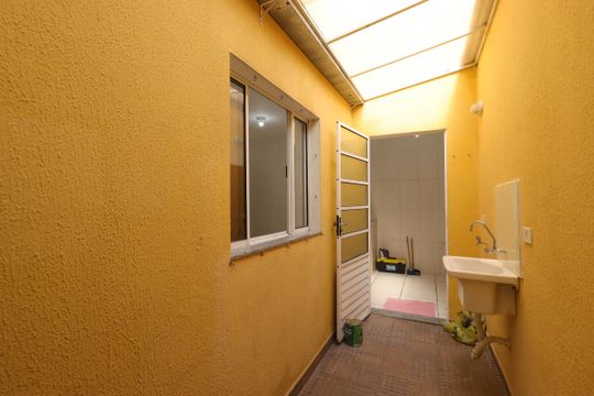 Área de Serviço de apartamento para alugar com 2 quartos, 58m² em Vila Progresso, Santo André