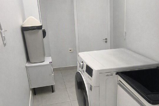Área de serviço de apartamento à venda com 2 quartos, 67m² em Barra Funda, São Paulo