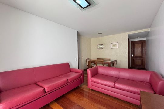Sala (9) de apartamento para alugar com 3 quartos, 110m² em Recreio dos Bandeirantes, Rio de Janeiro