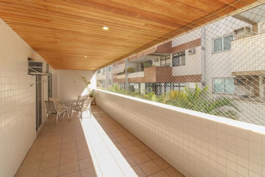 Varanda de apartamento para alugar com 3 quartos, 110m² em Recreio dos Bandeirantes, Rio de Janeiro