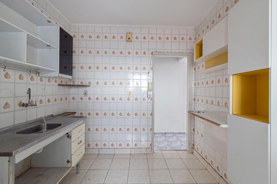 Cozinha de apartamento à venda com 1 quarto, 52m² em Vila Londrina, São Paulo