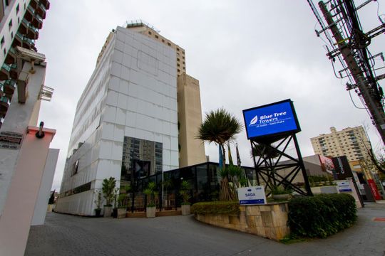 Fachada de apartamento à venda com 1 quarto, 43m² em Centro, Santo André