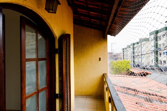 Varanda da Suíte de casa para alugar com 3 quartos, 180m² em Jardim Toscana, Guarulhos