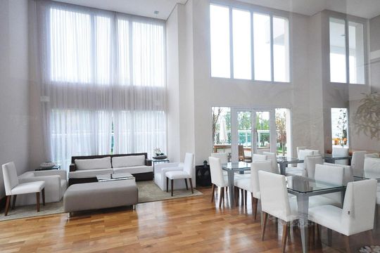 Área comum de apartamento à venda com 3 quartos, 129m² em Paraíso do Morumbi, São Paulo