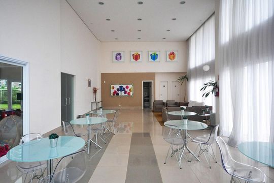Área comum de apartamento à venda com 3 quartos, 129m² em Paraíso do Morumbi, São Paulo