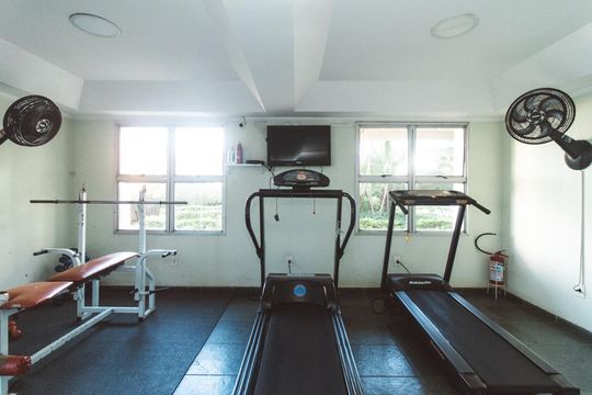 Área comum - Academia de apartamento para alugar com 2 quartos, 133m² em Vila Ester, São Paulo