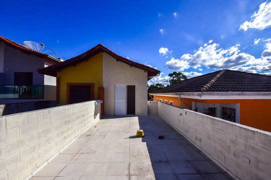 Varanda da Suíte 1 de casa para alugar com 2 quartos, 94m² em Parque Monte Alegre, Taboão da Serra