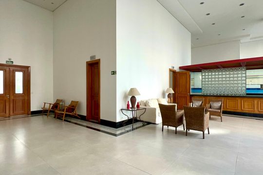 Área comum de kitnet/studio para alugar com 1 quarto, 40m² em Pinheiros, São Paulo
