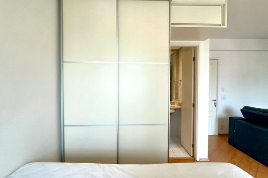 Suíte de kitnet/studio para alugar com 1 quarto, 40m² em Pinheiros, São Paulo
