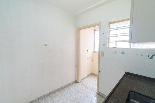 Cozinha de apartamento à venda com 2 quartos, 51m² em Mirandópolis, São Paulo
