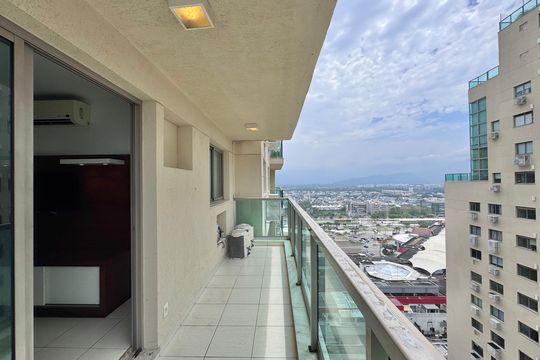 Varanda da Sala de apartamento para alugar com 2 quartos, 73m² em Recreio dos Bandeirantes, Rio de Janeiro