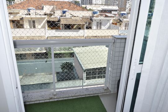 Varanda da Sala de apartamento à venda com 2 quartos, 70m² em Cachambi, Rio de Janeiro