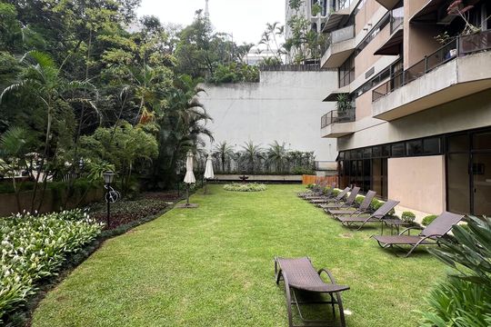 Área comum de apartamento para alugar com 1 quarto, 59m² em Jardim Paulista, São Paulo