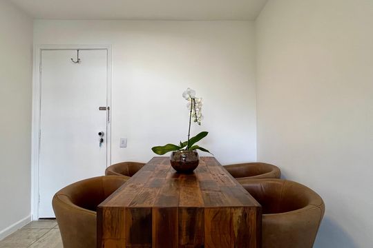 Sala de Jantar de apartamento para alugar com 1 quarto, 59m² em Jardim Paulista, São Paulo