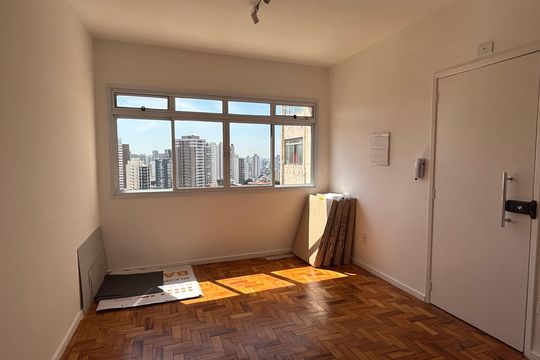 Sala de apartamento à venda com 2 quartos, 73m² em Mirandópolis, São Paulo