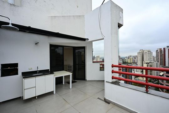 Cobertura de apartamento à venda com 1 quarto, 90m² em Vila Andrade, São Paulo